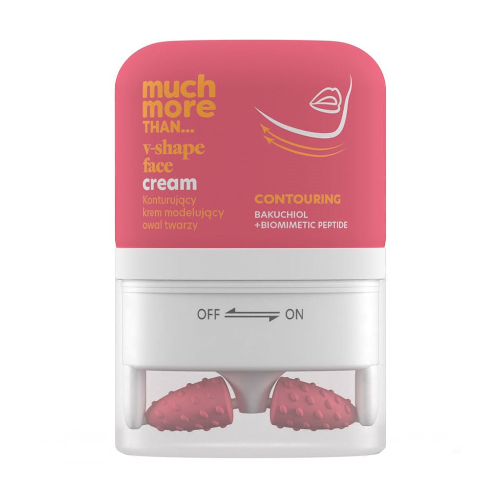 Моделювальний крем для обличчя HiSkin Much More Than V-Shape Face Cream з масажером, 50 мл